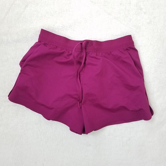 Uniqlo Pants - UNI QLO Running Shorts Raspberry Fuchsia Pink S